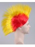 Yellow / Red Mohawk Wig